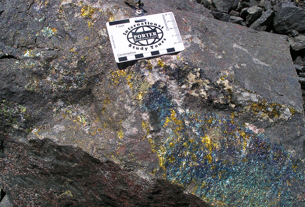 Ernest Henry magnetite-chalcopyrite ore