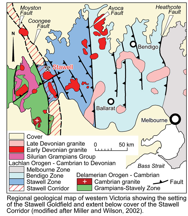 Stawell Regional Geology