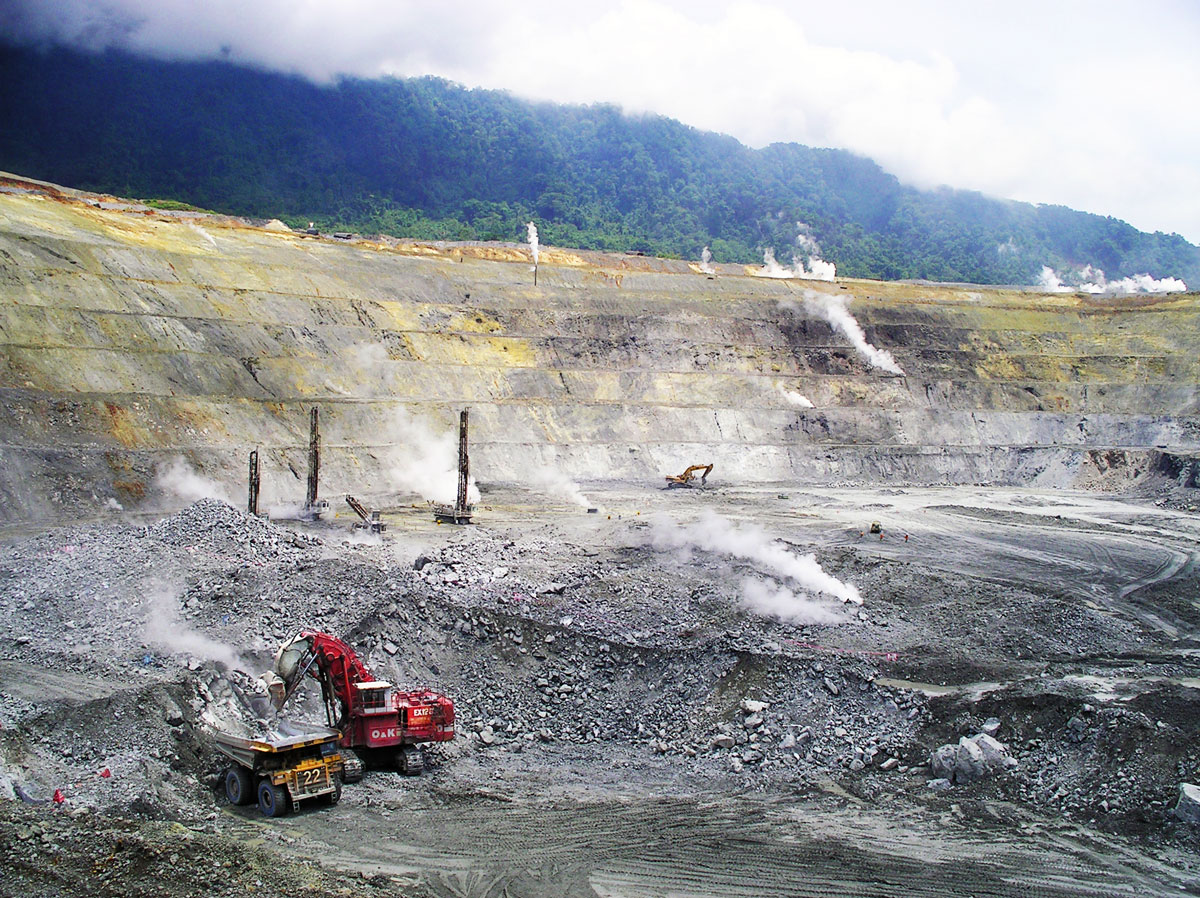 Mining at Lienetz