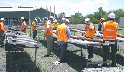 Drill core at Ernest Henry