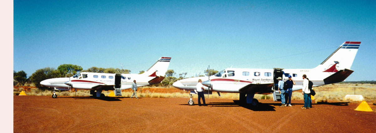 Tour charter aircraft